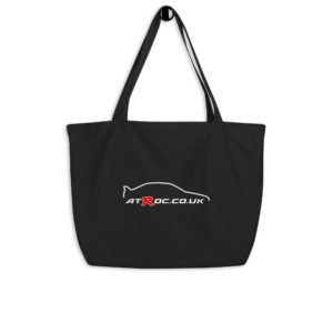 ATROC Black Large Tote Bag