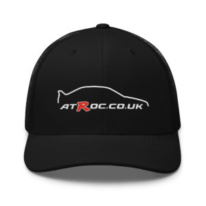ATROC Trucker Cap (Black/Black+White)